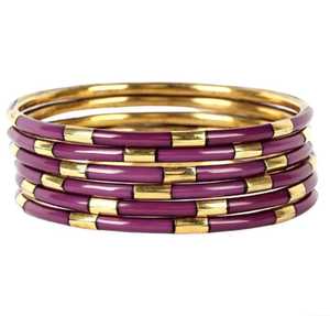 กำไลข้อมือทองเหลืองและเรซิ่นดีไซน์ทันสมัยสีส้มสไตล์โบฮีเมียน แบรนด์ Blatant Exports เหมาะสำหรับงานปาร์ตี้ ของขวัญสุดพิเศษสำหรับคนที่คุณรัก - Product Image 3