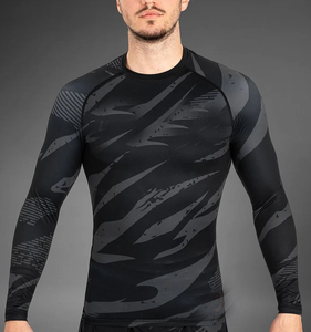 Ensemble Rashguard et manches longues pour le fitness, le grappling et l'entraînement de combat MMA, vêtements d'extérieur de haute qualité - Product Image 4