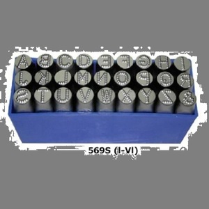 Juego de punzones de alta calidad con puntos, letra 27 (8.0 MM), para la fabricación de joyas, venta al por mayor, precio más bajo, mejor producto para joyeros. - Product Image 2