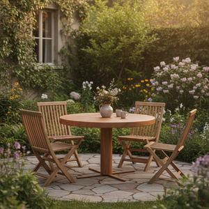 Solid Wood Premium Midcentury Pedestal Base Round Cafe Table Handcrafted <b>Furniture</b> for Dining Home Office <b>Restaurant</b> Coffee Shop - Product Image 6