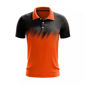 Maillot de cricket personnalisé de bonne qualité, imprimé par transfert thermique, à manches courtes, séchage rapide, nouveau design, pas cher, OEM - Product Image 2