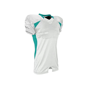 Camiseta Deportiva de Fútbol Americano, 100% Poliéster, Transpirable, Talla Grande, Manga Corta, Estampada, Color Personalizado, para Verano - Product Image 5