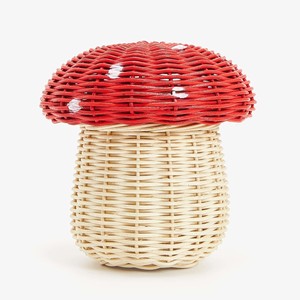Cesta infantil con forma de piña, de la mejor calidad, cestas de mimbre natural para decoración de habitación de bebé - Product Image 4