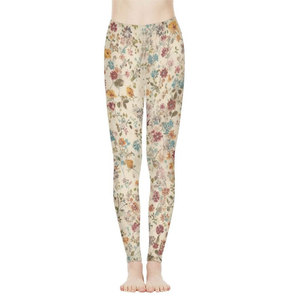 Leggings extensibles pour femmes avec taille élastique et motif uni, parfaits pour les voyages, faciles à ranger et à porter pour la course à pied, pantalon long - Product Image 1
