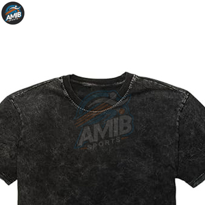 Men's Lightweight Cotton Heavy <b>Ringer</b> Acid Wash <b>T</b>-<b>shirt</b> Breathable Raglan Sleeve Collar Neck Blank Canvas Acid Wash <b>T</b>-<b>shirts</b> - Product Image 6