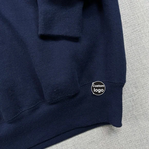 Sweat-shirts en coton à manches longues brodés avec logo personnalisé, haute performance, pour femmes, automne-hiver, et vêtements tricotés tendance - Product Image 6