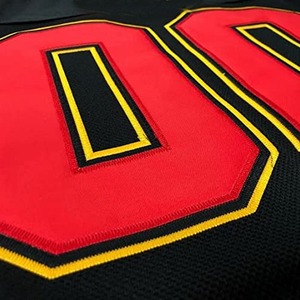 New Design Custom Unisex <b>Ice</b> Hockey Jersey Uniform Sport Wear Breathable Anti-Bacterial Printed Short V-neck T-Strap Custom Team - Product Image 5