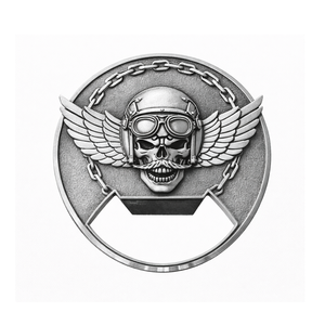 Regalos de recuerdo con diseño esmaltado, abridor de botellas de metal personalizado para cerveza y bebidas. - Product Image 3