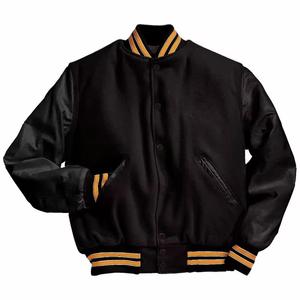 Best Quality Custom Design Varsity Man <b>Jackets</b> <b>Canvas</b> Fabric with Stand Collar Letter Custom Made Varsity <b>Jacket</b> <b>for</b> <b>Men</b> - Product Image 6