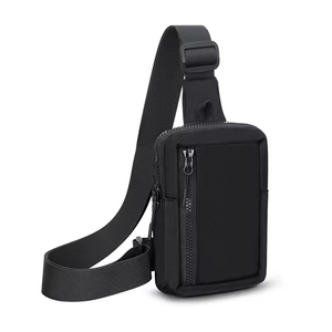 Unisex <b>Crossbody</b> Sling <b>Bag</b> Custom Genuine Leather Durable Vintage Custom Branding Chest Shoulder Strap Messenger <b>Large</b> - Product Image 1