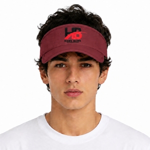 Gorra con Visera Unisex Color Borgoña, Ropa Deportiva para Actividades de Fin de Semana, Ajustable, para Exteriores, Primavera/Verano, para Adultos - Product Image 1