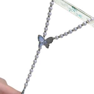 Collar de Perlas de Agua Dulce de 3-4 mm con Plata Pura, Joyería Elegante para Mujer, Ideal para Regalos o Fiestas - Product Image 5