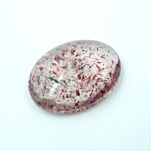 HAYAAT GEMS - Gema Suelta Natural Super Seven de 20.50 Ct, Corte Ovalado, Cristal Transparente con Juego de Colores para Joyería - Product Image 3