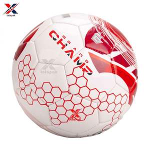 Promotional Team Match Training Soccer <b>Ball</b> Size 4 PVC Rubber Laminated Durable Eco-Friendly Professional Unisex Adults Bulk - Product Image 2