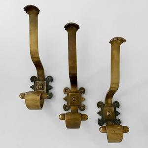 Crochet double en métal brossé élégant, solution de suspension robuste et durable - Product Image 5