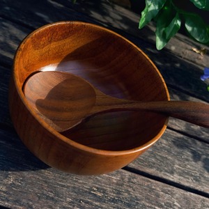 Cuillère de service en bois haut de gamme, personnalisée, incassable, style classique, naturelle, sur mesure pour hôtels, restaurants et usage domestique - Product Image 3