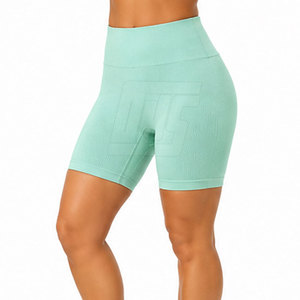 Shorts de sport pour femmes, respirants, taille haute, parfaits pour l'entraînement, la course à pied, le yoga et les exercices. - Product Image 3