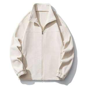 Veste polaire camouflage unisexe personnalisée, couleur unie, fermeture éclair premium, manteau d'automne de haute qualité, chaud, imperméable, respirant, formel - Product Image 5