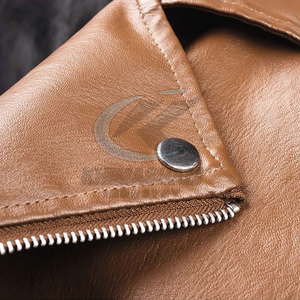 Veste d'hiver 100% cuir, best-seller, prix bas, sur mesure avec étiquette du client, à prix réduit - Product Image 3