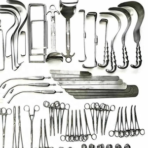 Ensemble d'instruments chirurgicaux pour laparotomie de 197 pièces, en acier inoxydable, réutilisable, kit de chirurgie générale pour les interventions en salle d'opération abdominale - Product Image 5