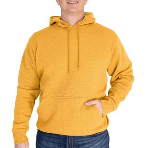 Sweat-shirt à capuche unisexe bleu royal, coupe classique, 100% coton jersey, pull décontracté, imperméable, respirant, écologique, hiver - Product Image 4