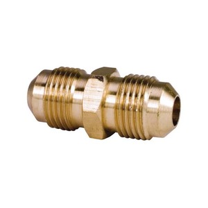 ข้อต่อทองเหลืองแบบกำหนดเอง OEM เกลียว BSP ขนาด 3/8 x 1/2 นิ้ว สำหรับท่อ - Product Image 2