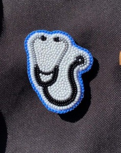 Breloques de sac faites à la main avec perles de rocaille, broderie perlée personnalisée - Product Image 2