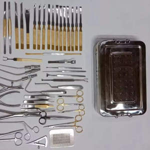 Ensemble d'instruments pour augmentation mammaire, 16 pièces, acier inoxydable, instruments chirurgicaux manuels pour chirurgie plastique, CE par Dentavex - Product Image 2