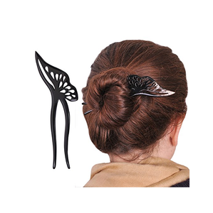 Horquilla para el Cabello Hecha a Mano con Cuerno de Búfalo Pulido Ecológico, a un Precio Increíble - Product Image 4