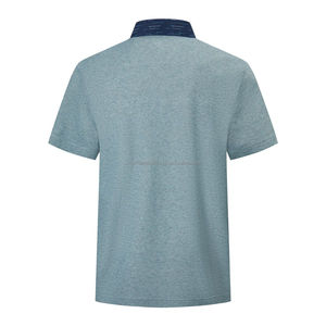 High Quality <b>Men's</b> Formal Solid Short Sleeve for Shirt-Comfortable & Stylish 100% Cotton Anti-Wrinkle Eco-Friendly Wholesale - Product Image 3