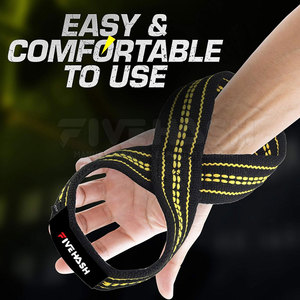 Sangles de levage en forme de huit, support à forte adhérence, conception en forme de huit pour entraînement intensif en salle de sport - Product Image 5