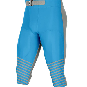 Pantalon de football américain personnalisé de haute qualité, 5 empiècements rembourrés, respirant, unisexe, 100% polyester, protection de la zone inguinale - Product Image 1