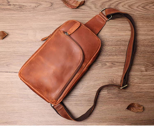 Lightweight <b>Chest</b> Sling Bag Cross Body <b>Storage</b> Pack Adjustable Shoulder Strap Water Resistant Casual Daily Travel Outdoor Carry - Product Image 4