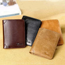 Portefeuille pour homme de haute qualité, moderne, en cuir synthétique imperméable, fin, élégant, durable, avec porte-cartes - Product Image 4