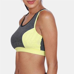 Services OEM : Soutien-gorge de sport pour femme, logo personnalisé, respirant à l'avant, pour fitness et entraînement, fournisseur d'activewear, haut de gamme, vente en gros, haut de gym - Product Image 3