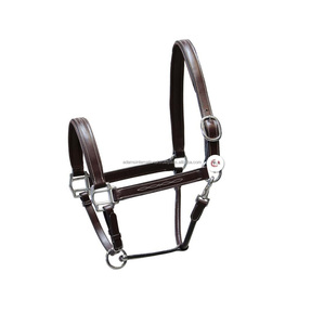 High Quality Beautiful Horse Leather <b>Halter</b> manufacturer - Product Image 1