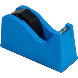 Dispenser per Nastro Adesivo da Scrivania Blu, Supporto per Rotoli Pesante e Antiscivolo - Product Image 1