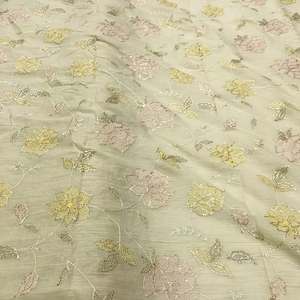 Wholesale Bridal Printed <b>Net</b> <b>Fabric</b> Supplier India Soft Tulle Mesh Embroidery Lace 100% Polyester for Wedding Car Fashion - Product Image 1
