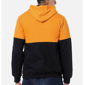 Sudadera con Capucha para Hombre, Diseño Color Block, Corte Regular, Algodón y Poliéster, Tejido de Punto, Estilo Casual para Otoño - Product Image 3