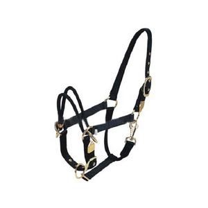 Licol en nylon PP pour chevaux avec laisses pour sports équestres et entraînement - Product Image 1