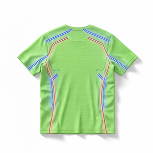 Camiseta de entrenamiento barata al por mayor, 100% poliéster, tela interlock, uniformes deportivos para entrenamiento en equipo, gimnasio, club de fitness - Product Image 2