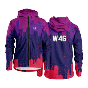 Chaqueta Cortavientos Personalizada con Logotipo Frontal Impreso, Cierre de Cremallera, Impermeable, Resistente al Viento, de Secado Rápido, Transpirable y Ecológica - Product Image 1