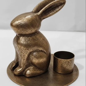 High Demand Metal Bunny Shape Handmade Gifts Decorative <b>Ornaments</b> for <b>Easter</b> Gifts Decoration - Product Image 5