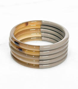 Most and Hot Sell Buffalo Horn <b>Bracelet</b> Used to create versatile and natural looking statement pieces and <b>stacked</b> bangles. - Product Image 6