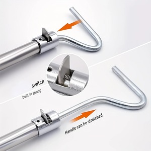 Pértiga de Captura de Animales de Acero Inoxidable para Cerdos y Perros, Herramienta de Sujeción para Ganado, Equipo Agrícola - Product Image 3