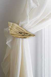 Decorative Metal <b>Curtain</b> Holdback <b>Hook</b> <b>with</b> Branch Design for Wall Mounted Tieback and Home Decor - Product Image 5