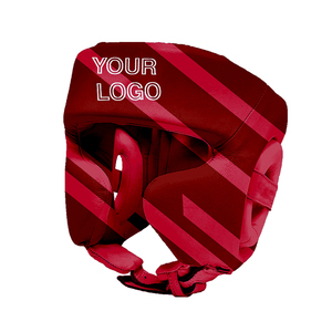 Casco de Boxeo Profesional de Cuero Genuino, Protector de Cabeza con Material de PU Duradero y Protección de EVA - Product Image 2