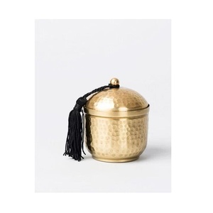 Metal <b>Candle</b> Jar with lid long burning <b>Candles</b> in different seasons in metal <b>candle</b> jar with lid - Product Image 2