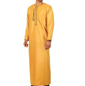 Jubbah Thobes Musulmanas Islámicas Modestas Hechas a Medida 2026, 100% Algodón de Alta Calidad, Túnicas Árabes Tradicionales de Qatar, Venta al por Mayor OEM ODM - Product Image 6