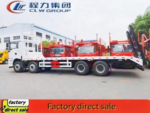 2025 vente chaude Shacman transporteur à plat camion bas utilisé pour livrer une excavatrice de 30 tonnes ou d'autres grandes machines - Product Image 4